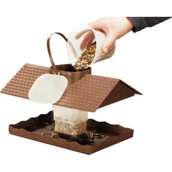 Krmítko pro ptáka Krmítko pro ptáčky, dřevoplast 31 x 21 x 18 cm