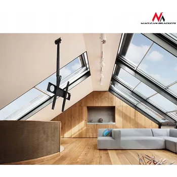 Televizní držák Stropní držák na TV pro podkroví, šikmé stropy 32-55" do 50 kg Maclean MC-631