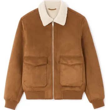 Pánská bunda Pánská bunda Celio Mutoronto Celio hnědá | krémová 3505083