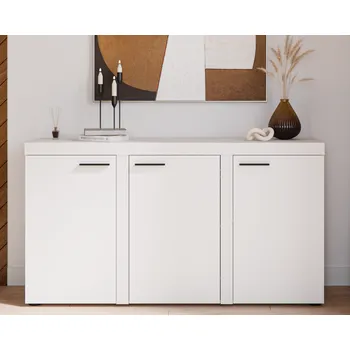 Komoda FALCO Komoda Rizo 3D Odstín: Bílá