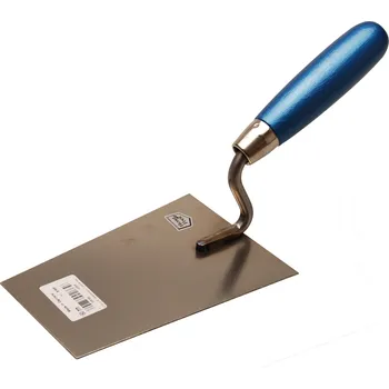 Sada nářadí BGS Diy BGS 81665, Zednická lžíce "Tyrolská forma" | s krkem tvaru S | nerezová | 160 mm