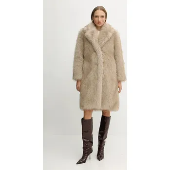 Dámský kabát Kabát Liu Jo MF5459.E1024 béžová 80X, vel. 36