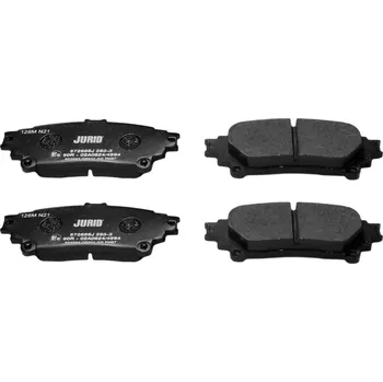 Brzdová destička Sada brzdových destiček, kotoučová brzda JURID 572656J