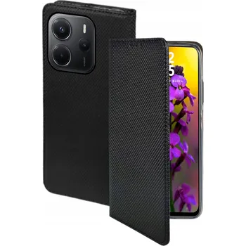 Pouzdro na mobilní telefon Pouzdro s klopou Radian pro Xiaomi Redmi Note 14 5G, černé