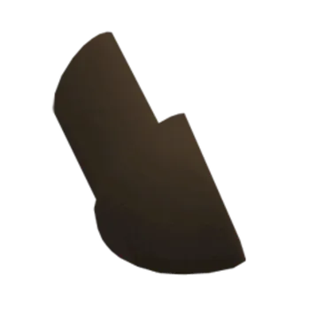 ukončovací lišta Roh k liště Profil-EU tmavě hnědá, PVC, výška hrany 9 mm, LROH9H