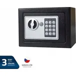 Digitální trezor FICHER - černý - 4,5 litru.