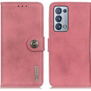 Pouzdro na mobilní telefon Flipové pouzdro Erbord pro Oppo Reno6 Pro+ 5G, Reno6 Pro 5G, růžové