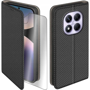 Pouzdro na mobilní telefon Pouzdro s klopou TelForceOne pro Xiaomi, Redmi Note 14 Pro černé