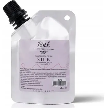 Tělový krém Pink Hand&Body Cream SILK – výživný tělový krém s bambuckým máslem 30 ml