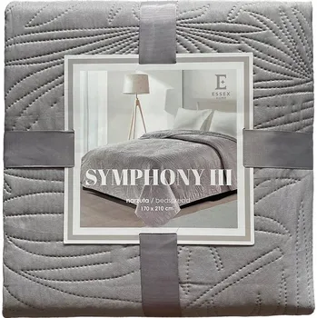 Prostěradlo Přehoz BBK polyester 200 cm x 220 cm šedý