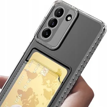 Pouzdro na mobilní telefon Zadní Kryt Smart-Tel pro Samsung Galaxy S21 bezbarvý