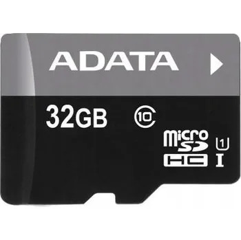 Paměťová karta MicroSDHC karta ADATA Premier 32GB Class 10 s SD adaptérem
