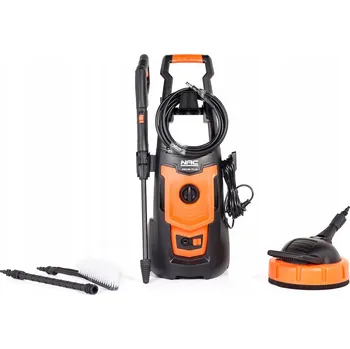Vysokotlaký čistič NAC Tlaková myčka 1800W 130 barů ALU čerpadlo 5v1