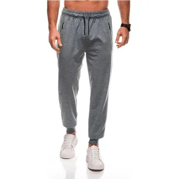 Pánské oblečení Pánské tepláky P1506 - šedé