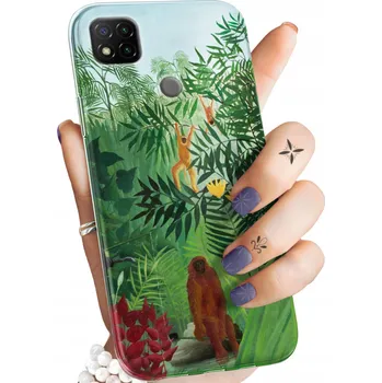 Pouzdro na mobilní telefon Kryt Hello Zadní Kryt Hello Case Xiaomi Redmi 9C zelený