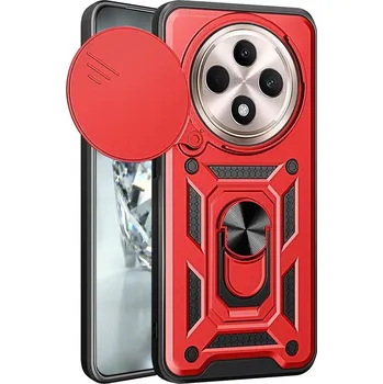 Pouzdro na mobilní telefon Zadní Kryt BBE CASE pro Oppo Reno12 F 12F 5G / Reno12 FS 12FS 5G červené