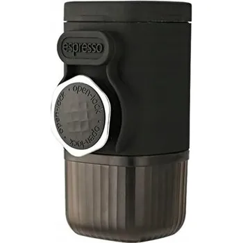 Kávovar Automatický kávovar černý 3v1 15 bar 60 ml