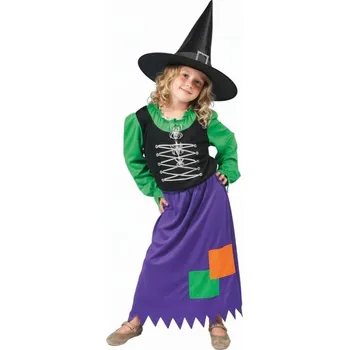 Karnevalový kostým Dětský kostým Čarodějnice šaty 164