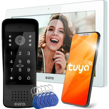 Monitor EURA VDP-86A3 VIDEODOMOFON - 10" monitor bílý