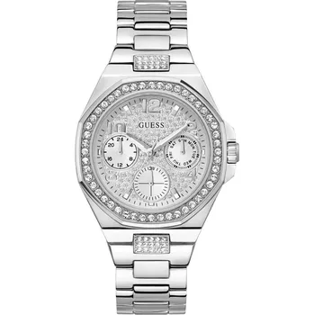Hodinky Dámské hodinky Guess GW0777L1 stříbrné s ZIRKONY