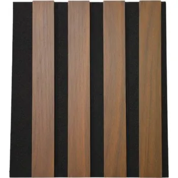 Stavební materiál JAKS Lamelový panel na zeď 255 x 46 cm Barva: ořech, Velikost: 255 x 46 cm