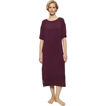 Dámská noční košile TRIUMPH - Timeless Sensuality NDK SSL - bordó - 40