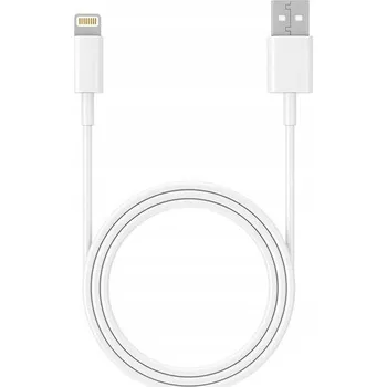 Datový kabel Kabel Tracer USB - Apple Lightning 1 m bílý