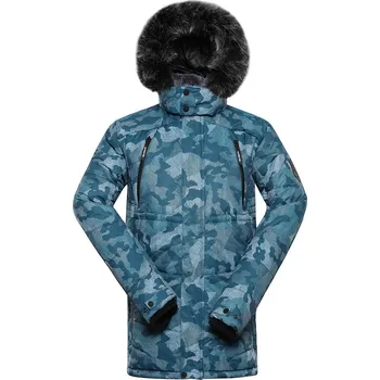 Pánská větrovka Pánská zimní bunda ALPINE PRO Molid zelená Velikost: XS