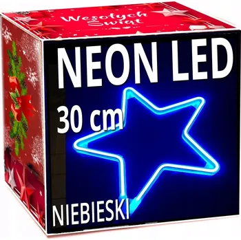 Vánoční dekorace hvězda 30 cm