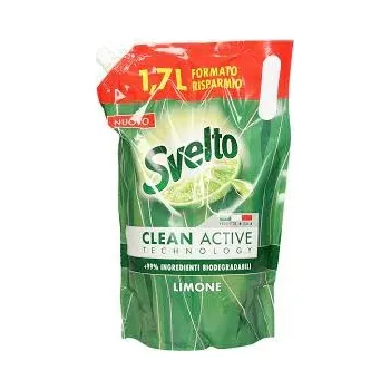 Mycí prostředek Svelto Limone Prostředek na mytí nádobí Citron náhradní náplň (1,7 l)