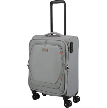 Travelite UMBRIA 55cm Cestovní kufr S Šedá Smoky grey Rozšiřitelný