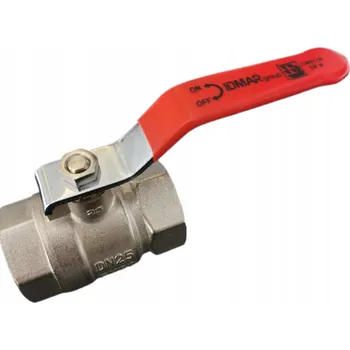 Ventil Kulový Kohout pro vodu Závitový 21/2" Voda Jeřáb Ocel Gw Nikl. Pn16 Tlumič