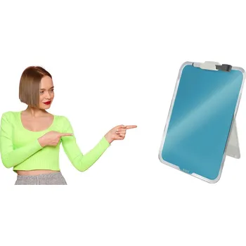 Obraz Skleněná tabulka na stůl LEITZ COSY modrá