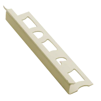 ukončovací lišta Lišta vnitřní rohová Profil-EU jasmín, PVC, délka 250 cm, výška hrany 9 mm, LV925020