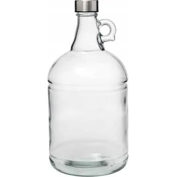 Láhev Skleněná láhev na likér, víno, demižon 3,0 l