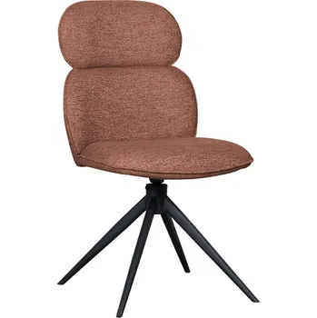 Jídelní židle LABEL51 Otočná jídelní židle FINN hnědá