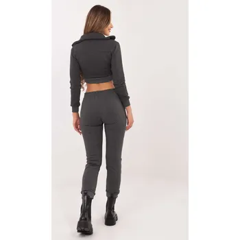 Dámské tepláky RV-DR-5040.09X BASIC FEEL GOOD Barva: Šedá - tmavě, Velikost: M