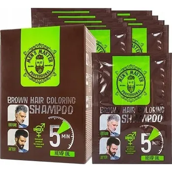 Šampon Šampon tónující hnědý pro muže Super Ce