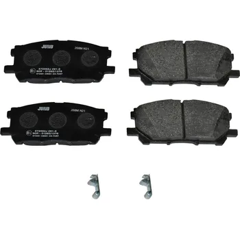 Brzdová destička Sada brzdových destiček, kotoučová brzda JURID 572562J