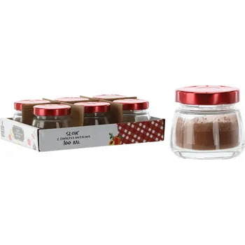 Sklenice ZAVAŘOVACÍ SKLENICE ZAVAŘOVACÍ SKLENIČKA ML + ŠROUBOVACÍ VÍČKO NA ZAVAŘENINY