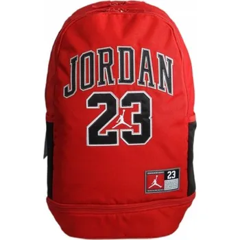 Sportovní batoh Air Jordan 23 Jersey Red Gym Batoh Velký Prostorný