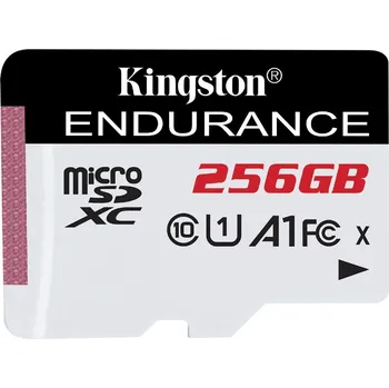 Paměťová karta Kingston 256GB microSDXC Vysoko odolná paměťová karta UHS-I U1 A1 95MB/s SDCE/256GB