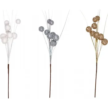 Nohel Garden Větvička BĚLOTRN VÁNOCE 64cm