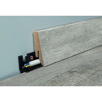 soklová lišta Lišta soklová Naturel šedá, MDF, délka 260 cm, K58CL071