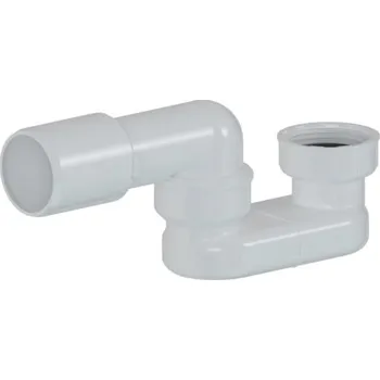 Vanový sifon 6/4 DN40/DN50 MULTI bílá plast E720