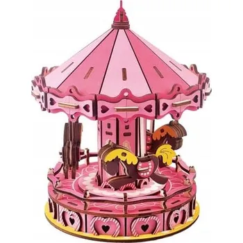 ostatní stavebnice Stavebnice Woodcraft - Kolotoč, dřevěná