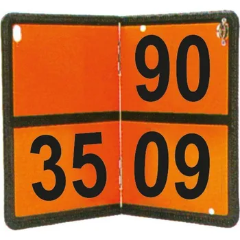 Tabulka jednoúčelová s lisovanými čísly, skládací 90/3509 (40 x 30 cm)