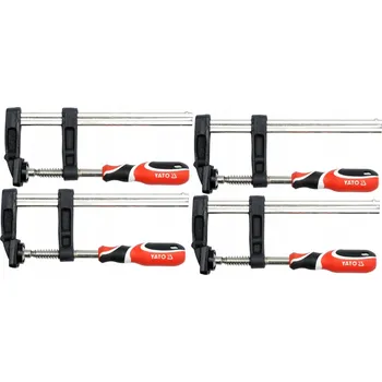 Truhlářská svěrka Truhlářská svěrka YATO 300 x 50 mm 4X YT-6444 SADA SVĚREK 4 KUSY