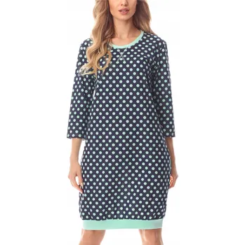 Dámské pyžamo Merry Style Košile noční Dámská pyžamo Bavlna 3/4 rukáv S