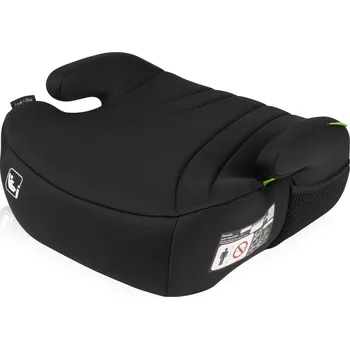 Podsedák do auta Lionelo Podsedák automobilová Luuk i-Size Black Autosedačka pro děti do 150 cm 125-150 cm